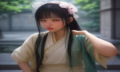 日韩一区二区动漫番剧《无限轮回》截图，主角站在宏大的异世界城市废墟中，光线壮阔，色彩鲜明