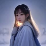汉日影视字幕组长林晓雪的专业头像，女性，干净背景，温和专业形象