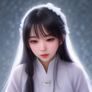 用户小雪追剧达人的头像，年轻女性，活泼可爱表情
